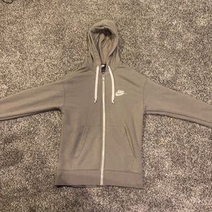 Nike zip up hoddie
